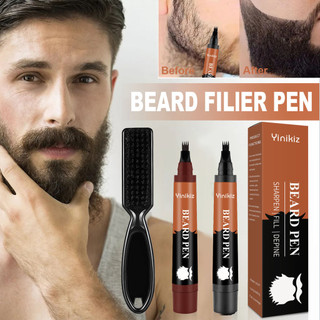 Conjunto de canetas de recarga Caneta para barba Caneta para barba Cabelo masculino Cabelo denso 9.18
