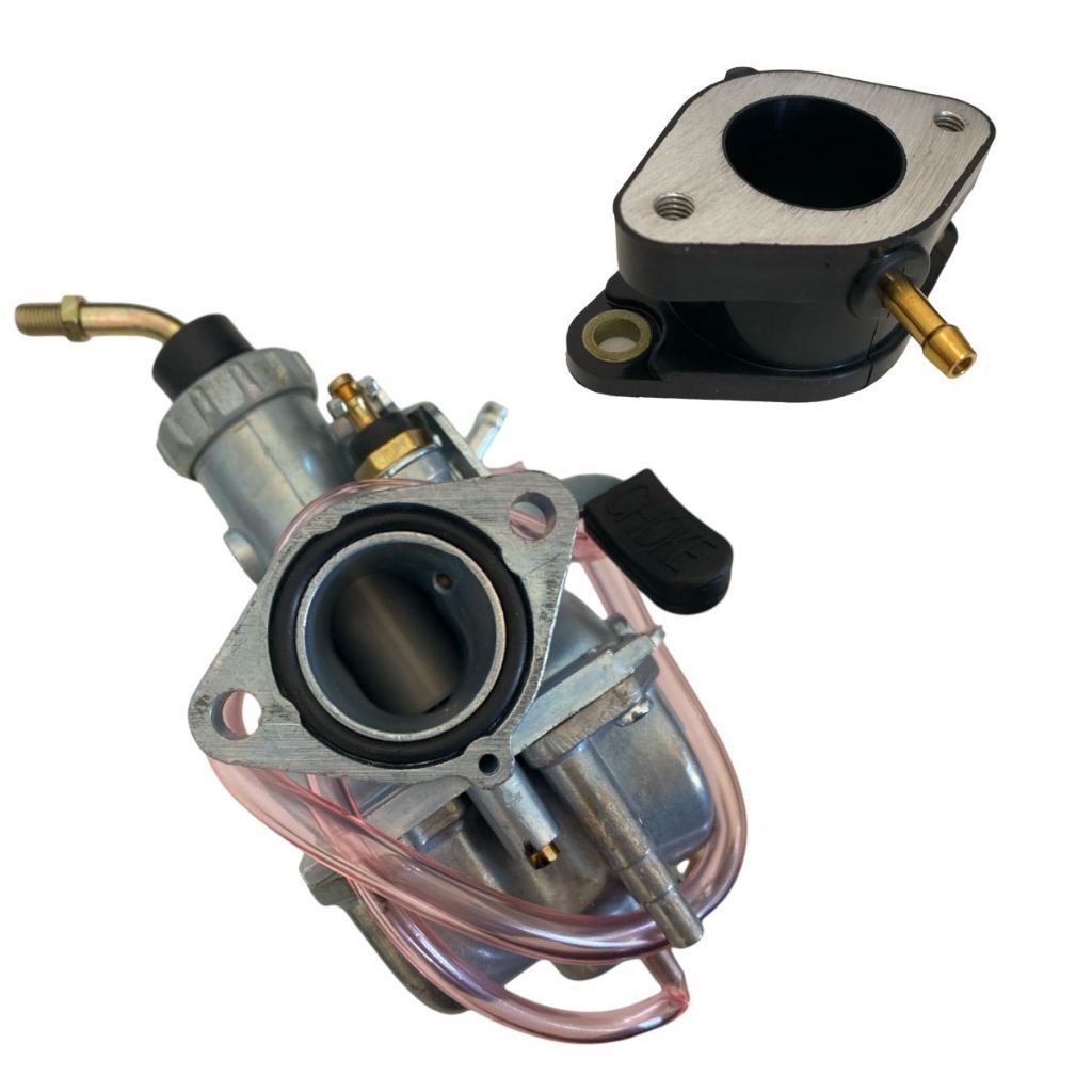 Kit Carburador Completo Coletor Admissão Suzuki Yes 125 2004 Até 2007