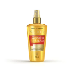 Queratina Líquida E.lixir BEAUTYCOLOR - Repõe Massa e Fortalece os Fios - 100ml