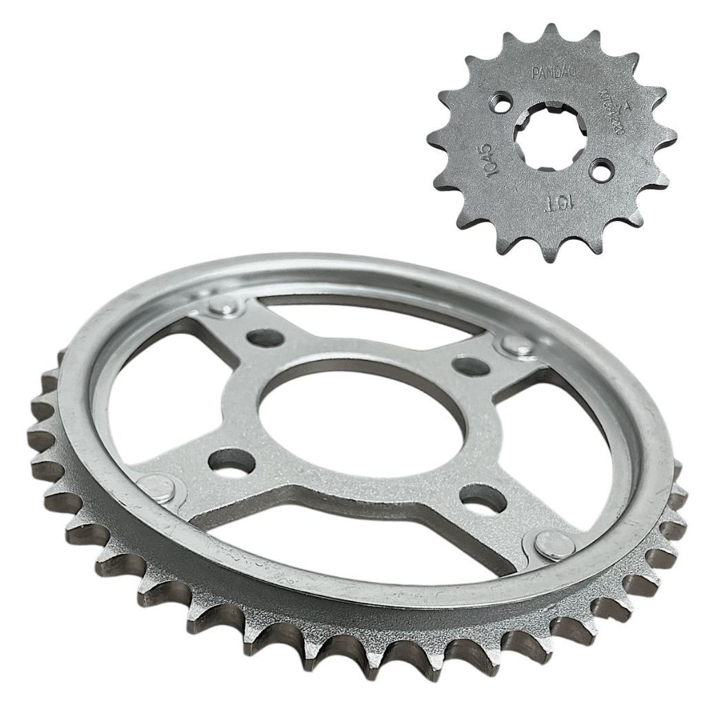 Semi Kit (Coroa E Pinhão) P/Moto Honda Cg Titan 150 2004 Até 2015 Fan 150 2010 Até 2013