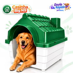 Casinha de Cachorro N 9 Para Cachorro Grande Porte Desmontável Resistente e Segura