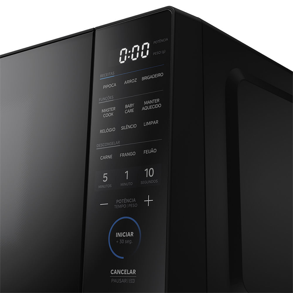 Micro-Ondas 20L Preto MasterCook Midea — imagem 2 de 2