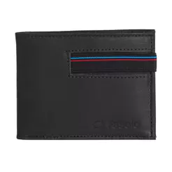 Carteira Masculina Fasolo com Elástico K653082 Preto