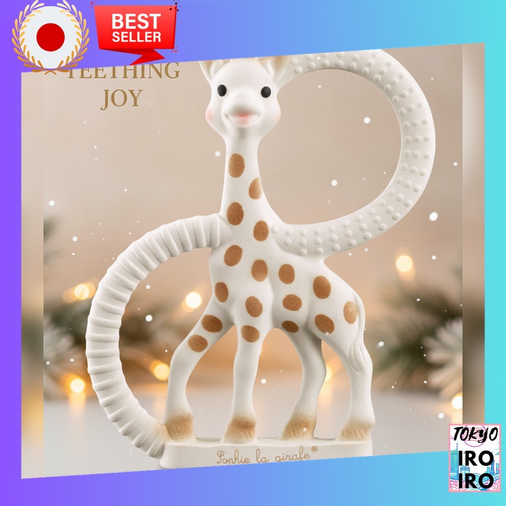 Mordedor Sophie a Girafa Original Brinquedo para Dentição de Bebê