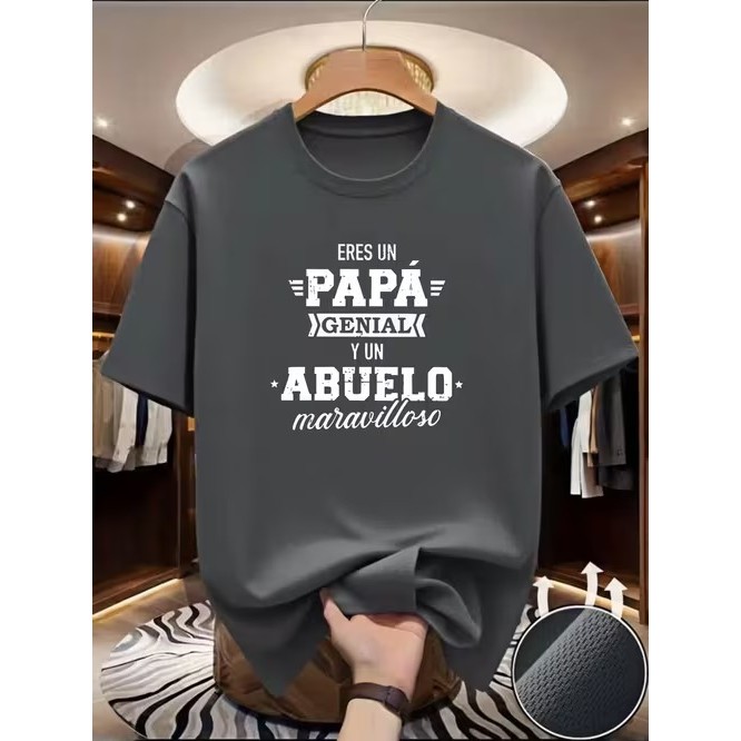 Camiseta Masculina Manga Curta Estampada Divertida Confortável Premium Estilosa para Uso Casual Moda Tendência no Verão