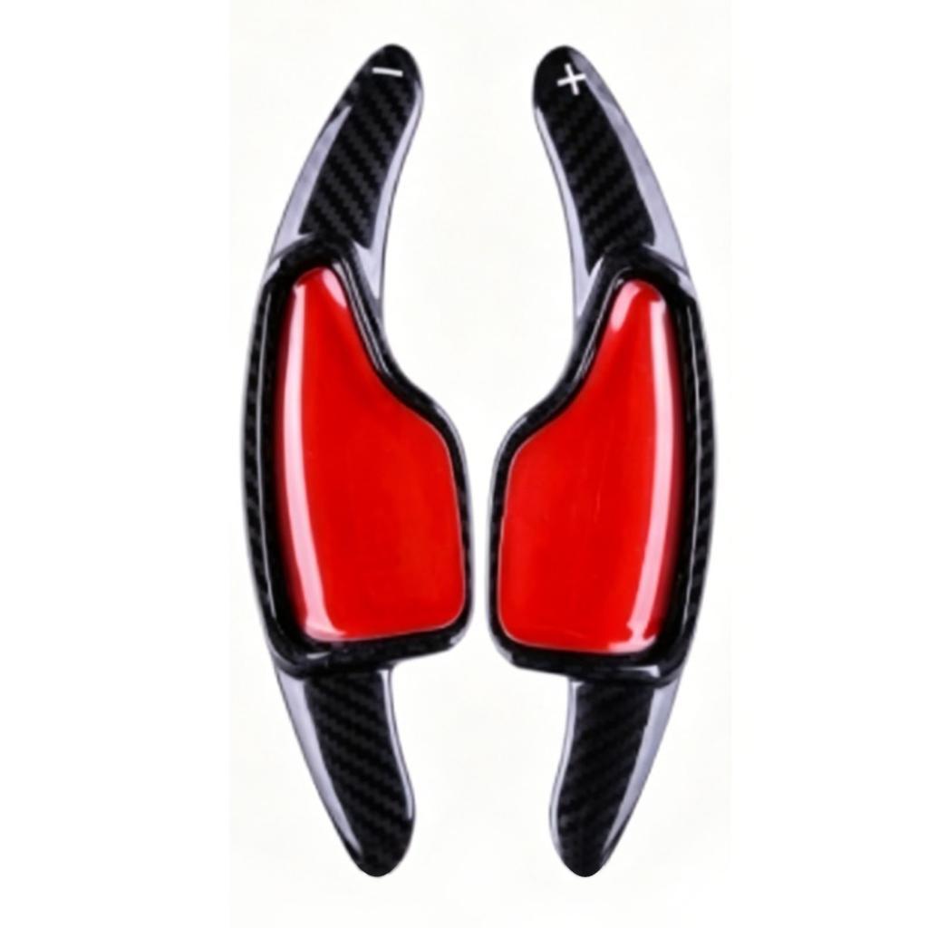 3clife-br fibra de carbono volante shift paddle capa substituição para chevy camaro shifter extensão guarnição preto