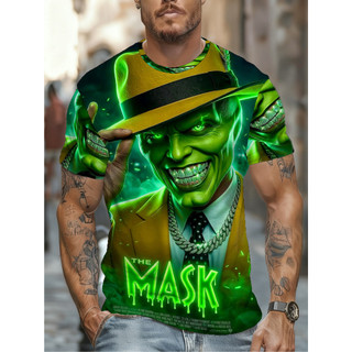 Camiseta estampada de manga curta unissex-fibra de poliéster confortável respirável, Design moderno e moderno moda mascu