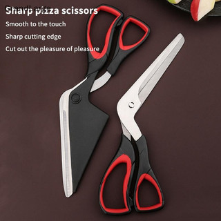 [GrandLarge] Tesoura Multifuncional Para Pizza Lâmina De Aço Inoxidável Ferramentas De Corte Removíveis Aperto Ergonômic