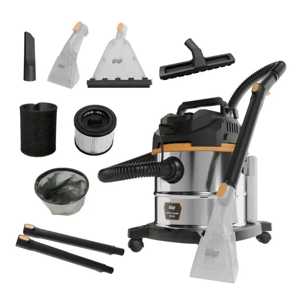 Extratora Carpet Cleaner Pro Inox 25L 1700W 127V - WAP
