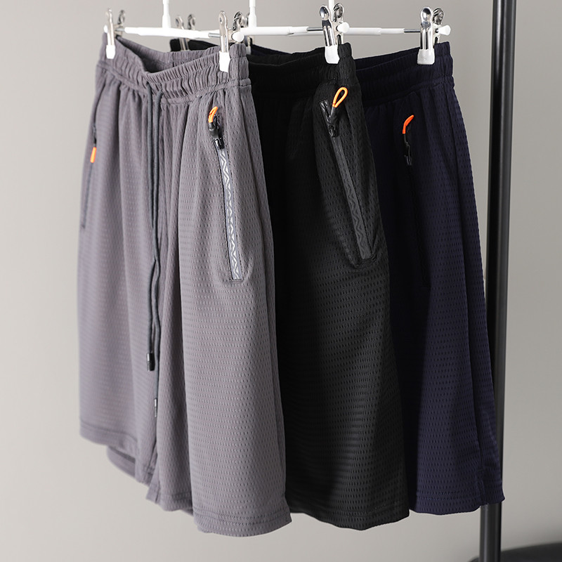 Arma de verão!Voo confortável!Shorts masculinos de verão com cordão elástico na cintura, calças cortadas combinadas