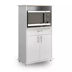 Armário Balcão Para Cozinha Multiuso Notável NT 3070 2 Portas 1 Gaveta Branco
