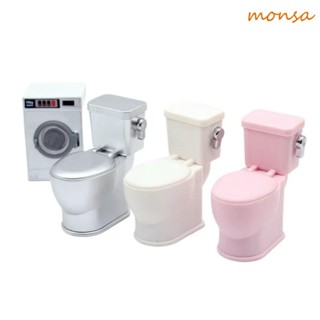Vaso Sanitário De Descarga Simulado MONSA , Para Casa De Bonecas , Brincadeira De Simulação em Oferta na Shopee