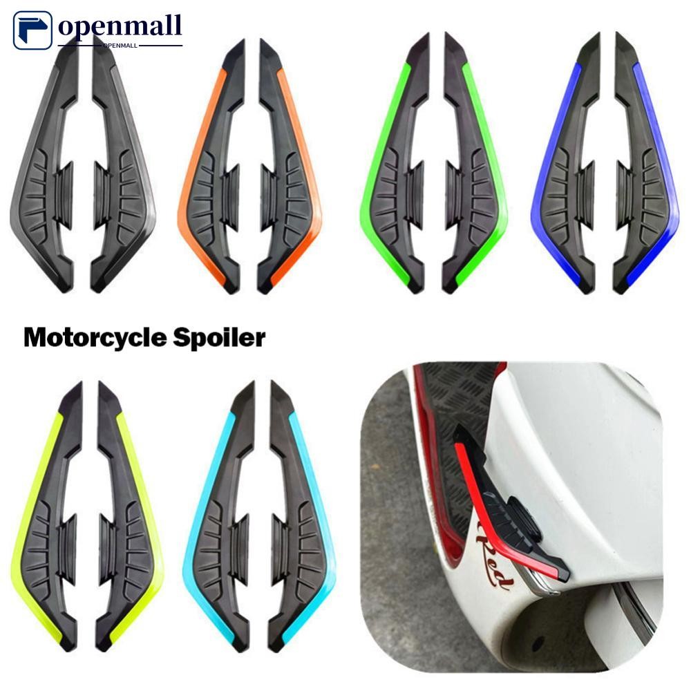 Nobleflying OMALL 2 Pçs Motocicleta Frente Lateral Spoiler Winglets Conjunto De Asa Aerodinâmica De Vento Fixa Com Adesi
