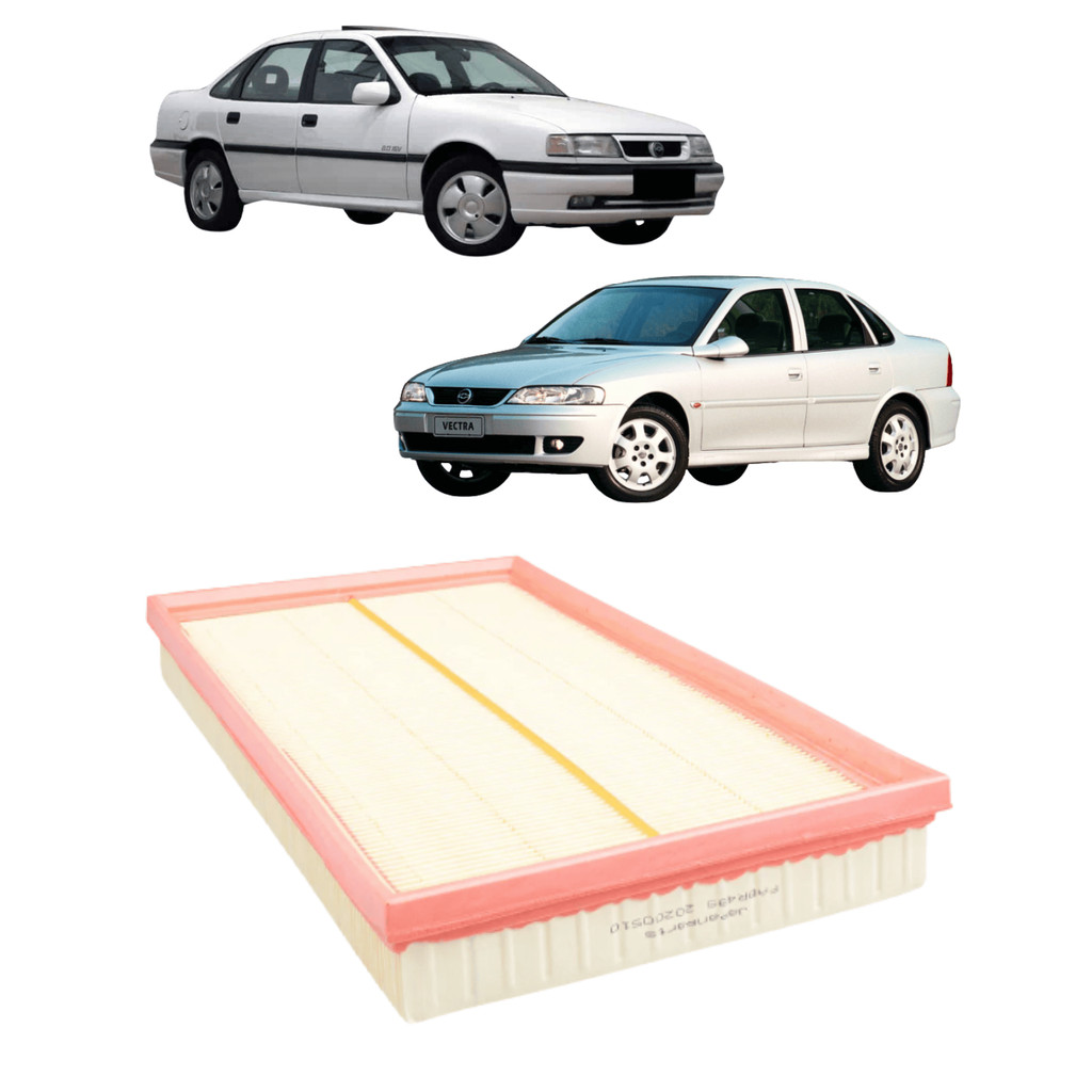 Filtro de Ar Motor Chevrolet Vectra 2.0 16V 1995 A 2005/ 2.0 8V 1996 A 2005/ 2.2 16V 1996 A 2006/ 2.2 8V 2000 A 2005 em Oferta na Shopee