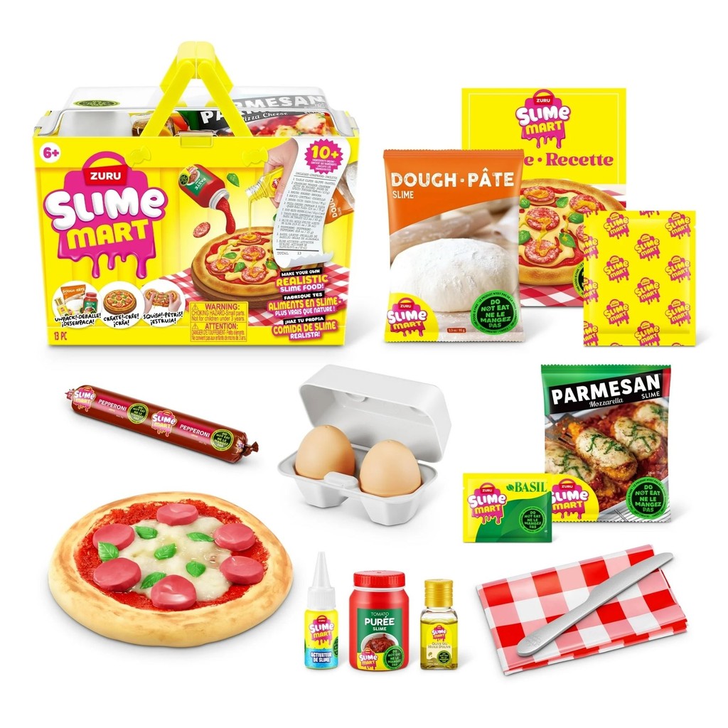 Kit Slime Mart Médio Pizza Realista - Fun em Oferta na Shopee