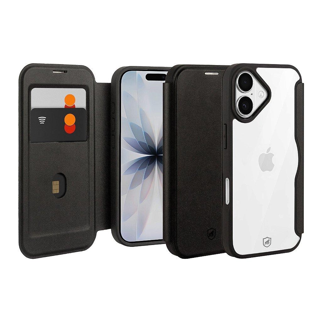 Capa case capinha para iPhone 17 - Carteira Dual - Gshield em Oferta na Shopee