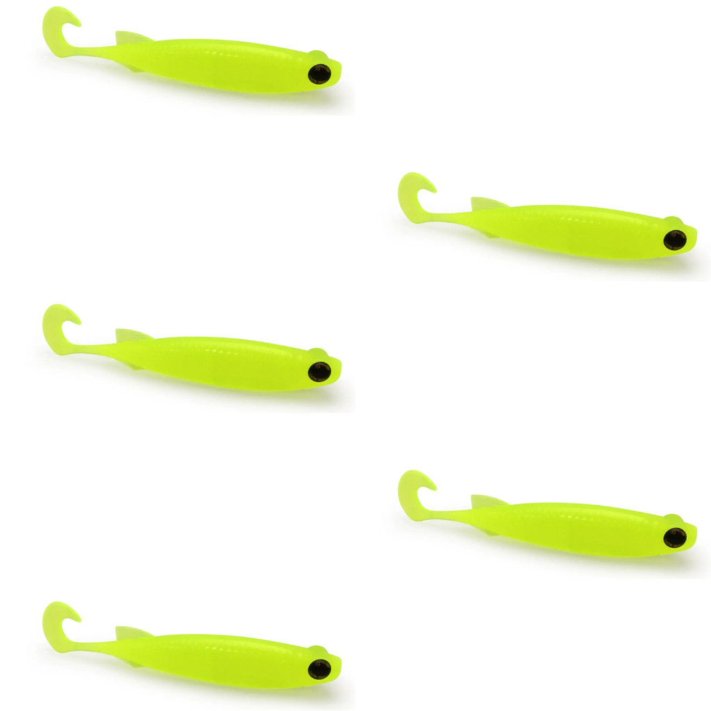 ISCA SOFT SHAD E-SHAD 12 CM COR MELLOW 5 UNIDADE MONSTER 3X