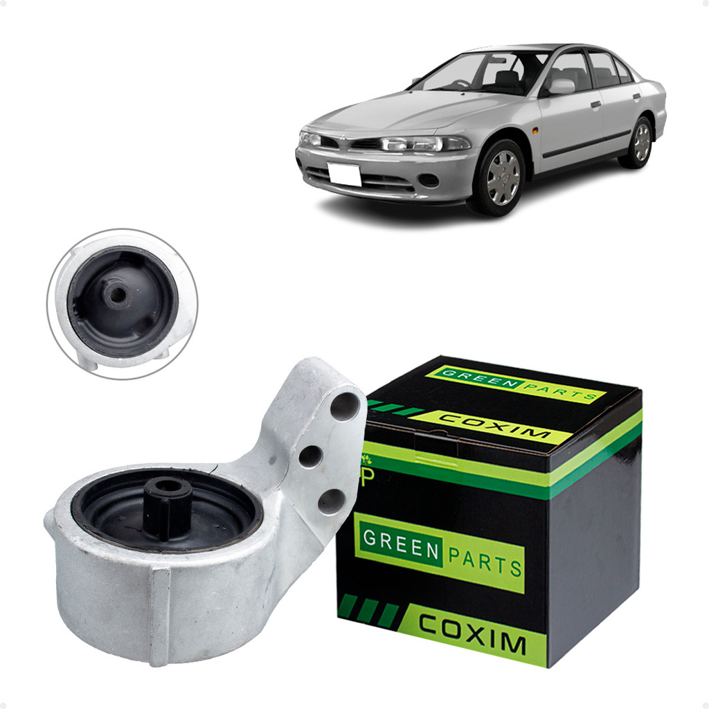 Coxim Do Motor Lado Esquerdo Mitsubishi Galant 2.0 16v 4g63 Gasolina 1992 a 1996 MB844258