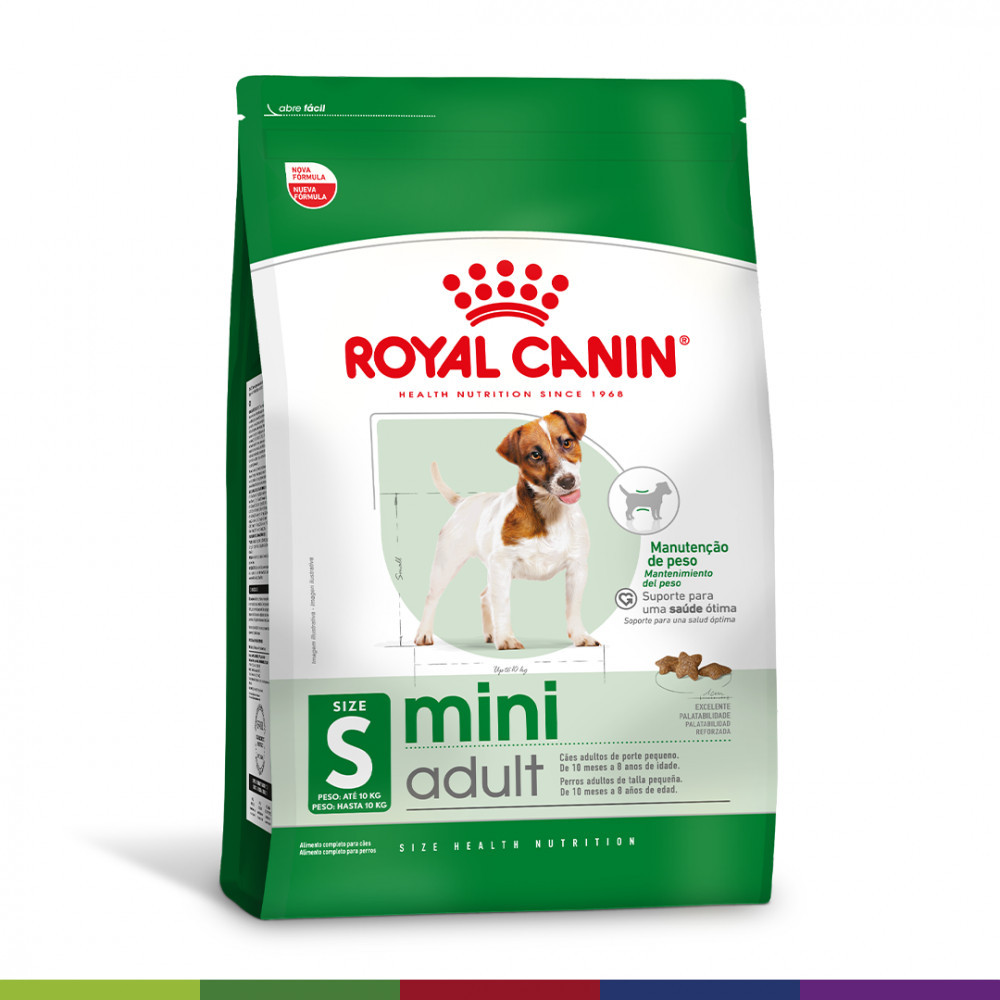 Ração Seca Mini Adult para Cães Adultos de Porte Pequeno Royal Canin 2,5Kg