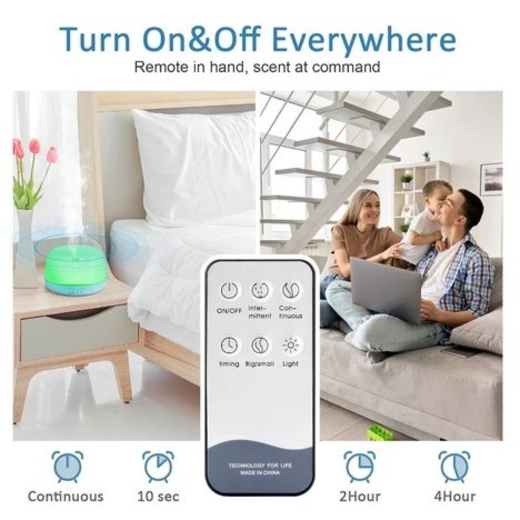 Controle Remoto Infravermelho Para Difusor Arome 433mhz