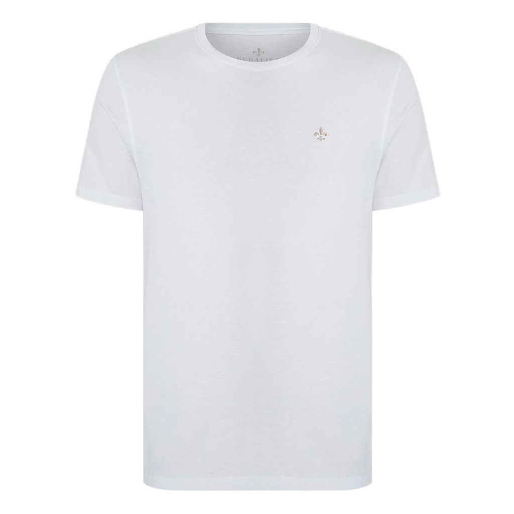 Camiseta Dudalina Branca Básica Mc Essential