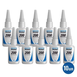 Kit 10 Cola Instantânea 200 20g - Alta Viscosidade - Tekbond em Oferta na Shopee