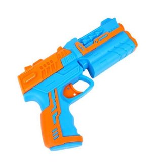 Pistola Lanca Dardos Mascara Tematica Herois Conjunto 8 Pecas Diversao Segura Interativa
