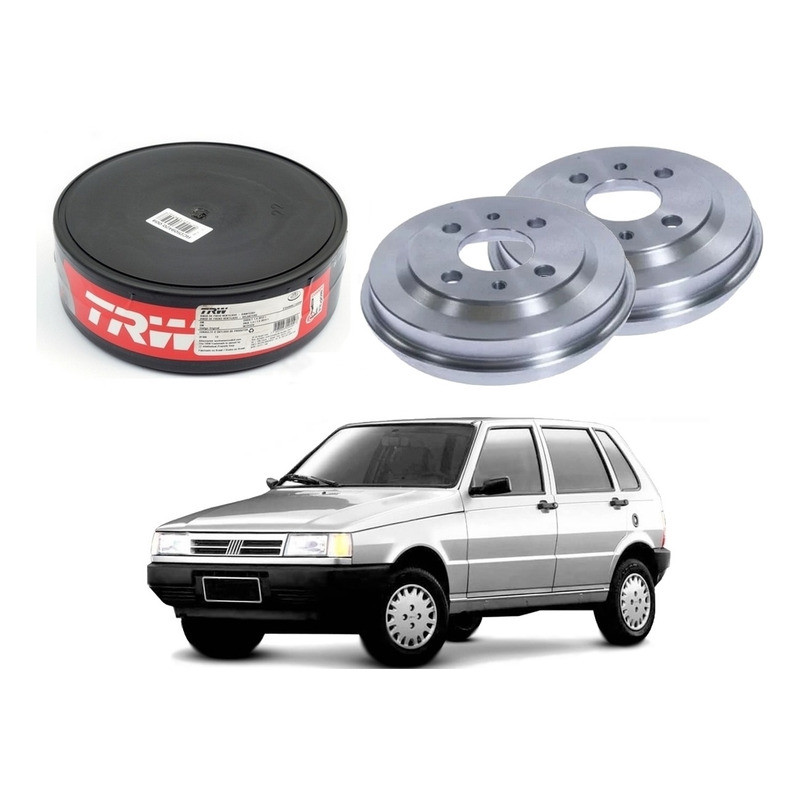 Tambor Freio Traseiro, Uno 1.0 1.3 1.5 1991 A 1997 em Oferta na Shopee