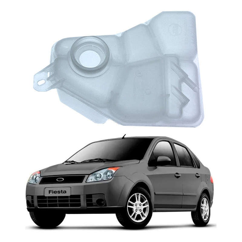 Reservatorio Agua Radiador Fiesta Sedan 1.0 1.6 2007 A 2010 em Oferta na Shopee