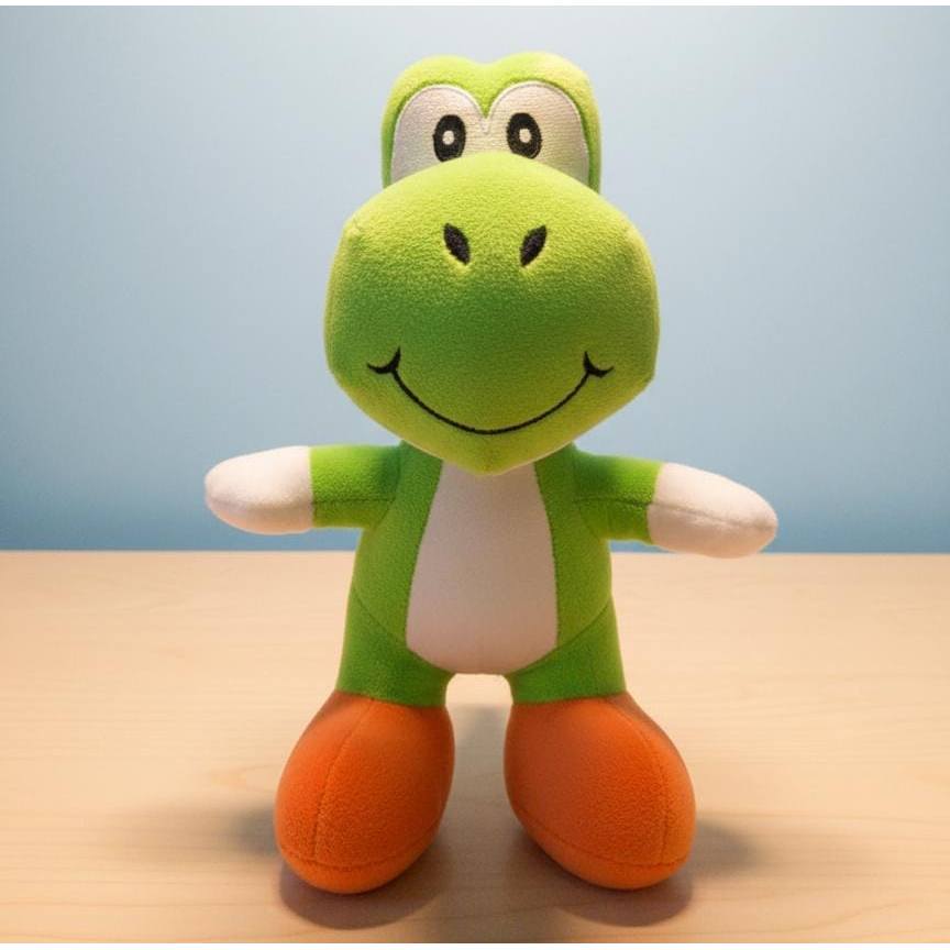 Pelúcia Yoshi Criança Infantil Brinquedo 26 cm presente crianças super mario nintendo