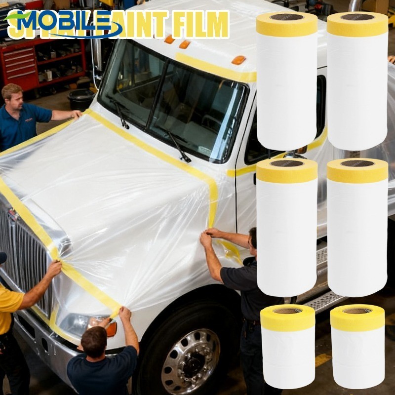 Cortina À Prova De Poeira-Filme De Máscara Pré-Gravado Multifuncional-Para Carros , Móveis-Suprimentos Carroceria-Capa P