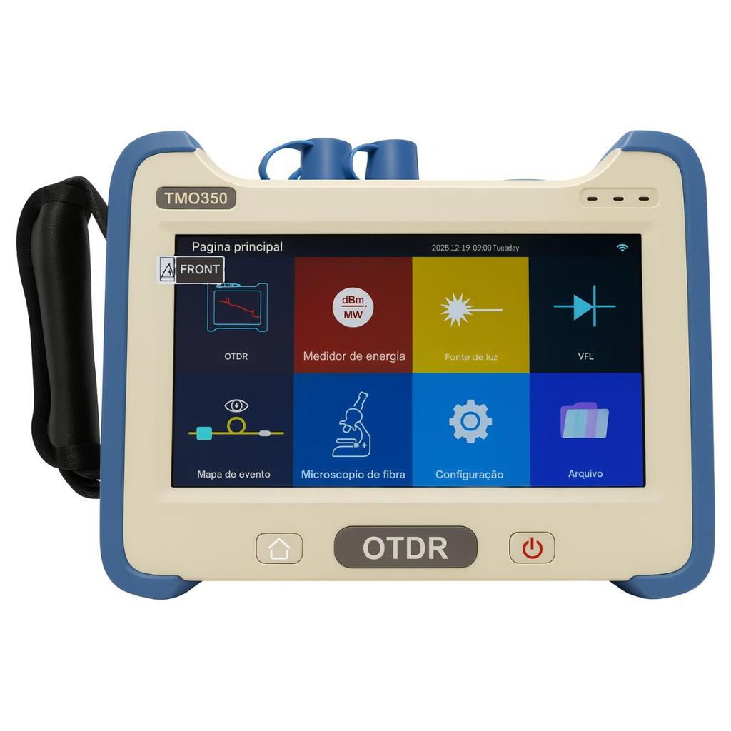 OTDR TMO350S FIBRA ATIVA 38dB 1310/1550/1625nm
