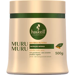 Máscara Manteiga Murumuru 500gr Haskell | Nutrição intensa e revitalização para cabelos muito secos