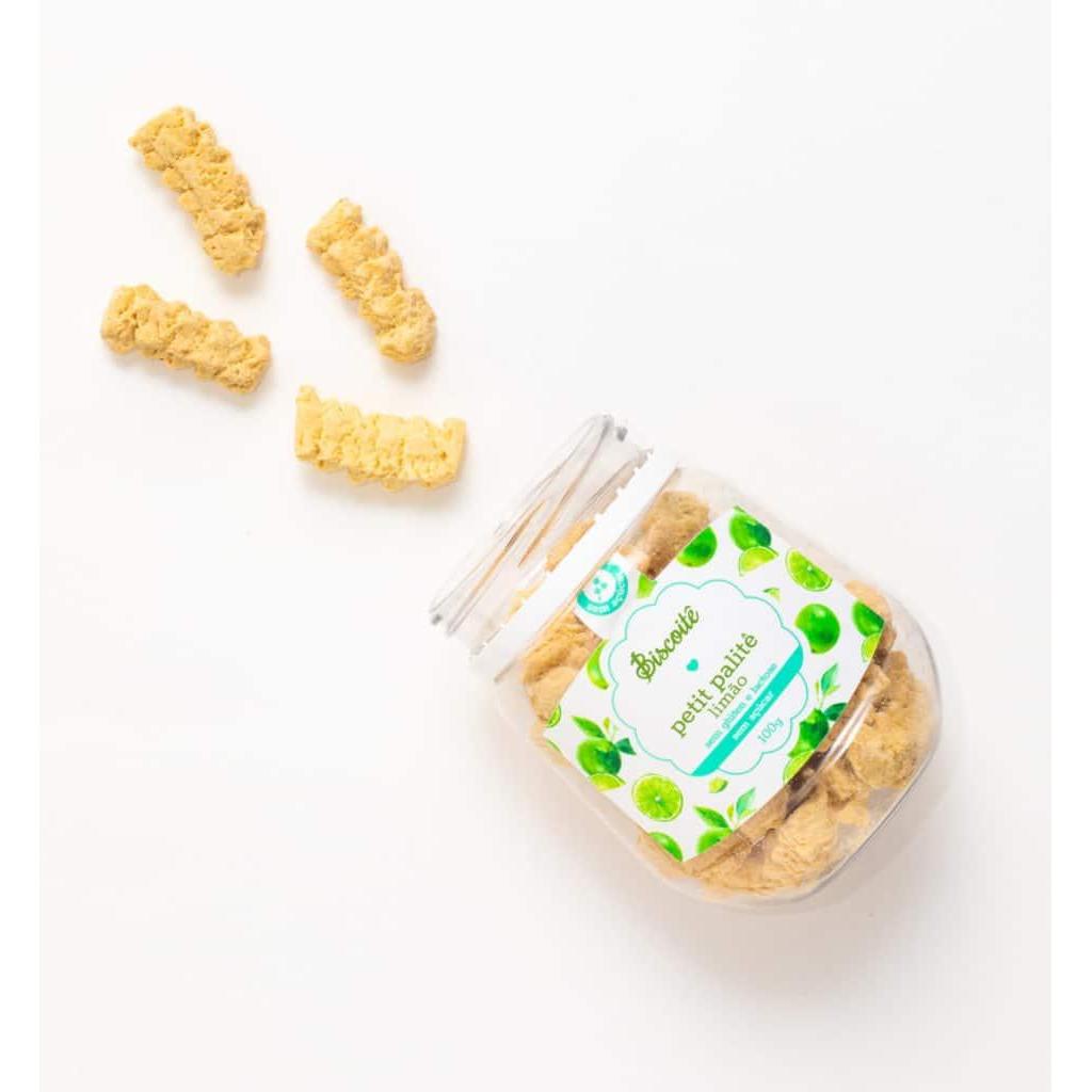 Petit Palitê Limão - Biscoito Sem Glúten e Lactose -Biscoitê