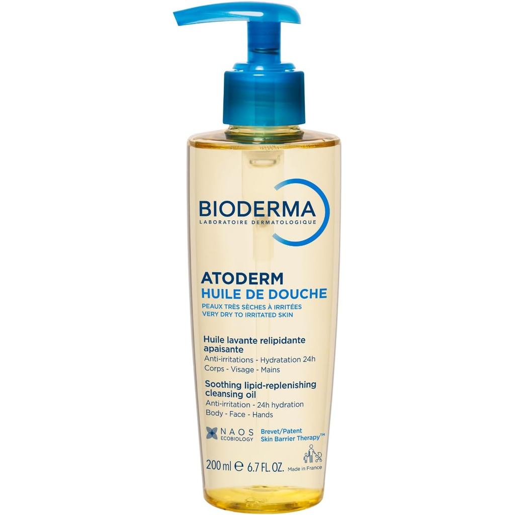 Óleo De Banho Bioderma Atoderm Huile De Douche Com 200ml