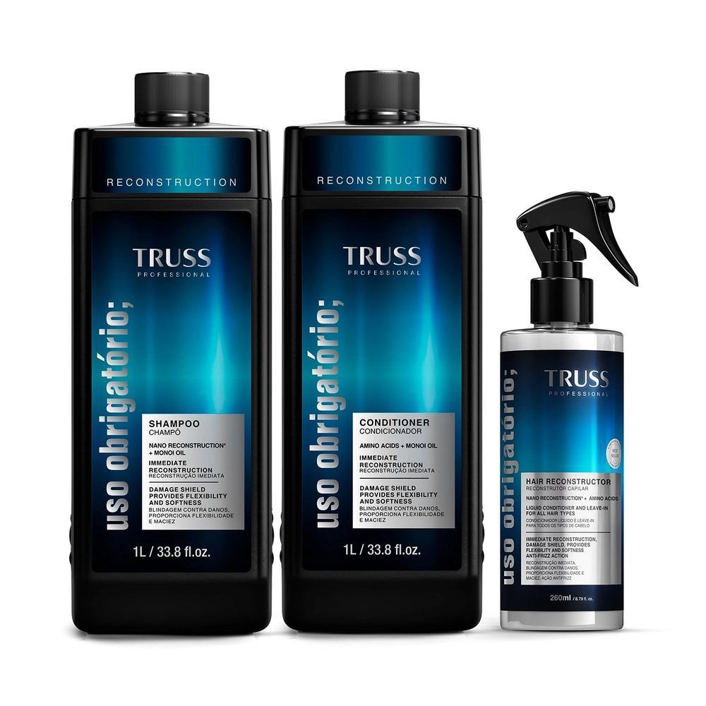 Kit TRUSS Uso Obrigatório; Salão (3 Produtos)
