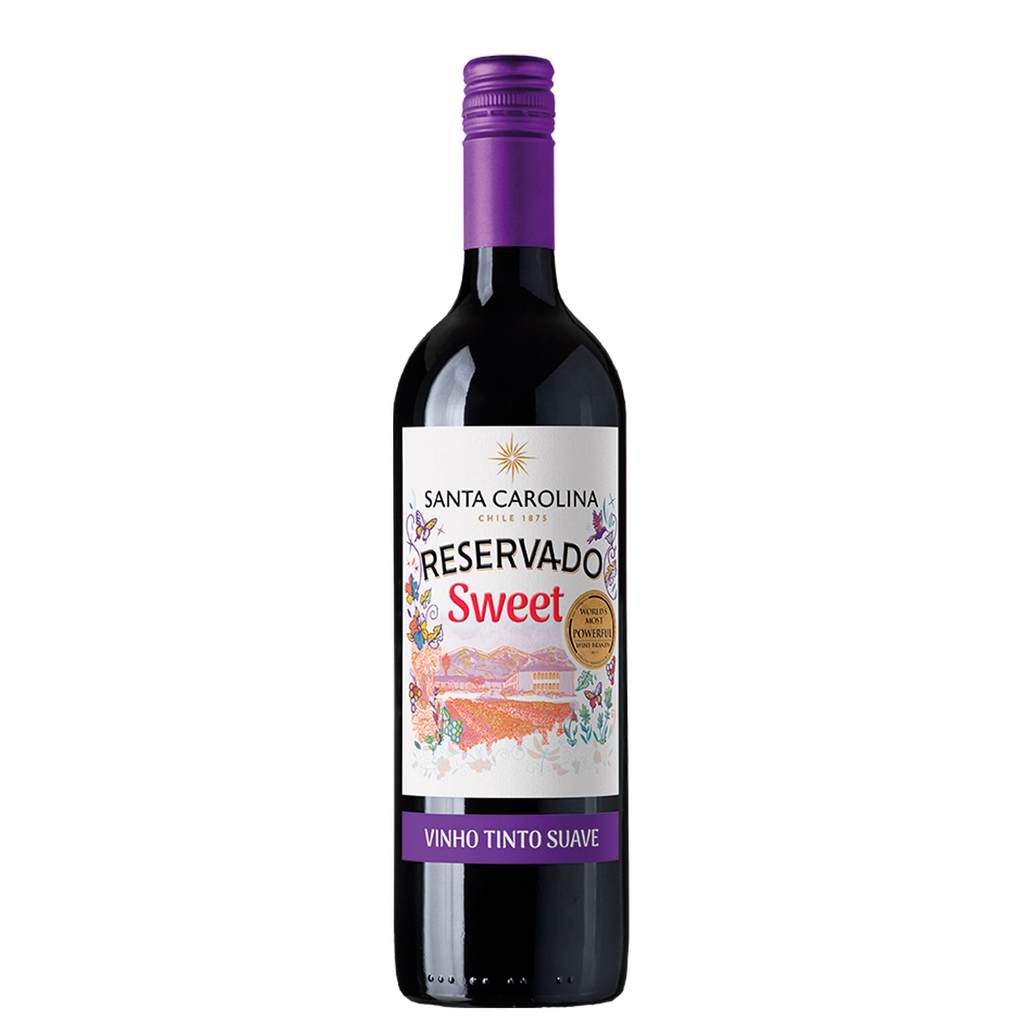 Vinho Santa Carolina Reservado Sweet Tinto Suave 750ml