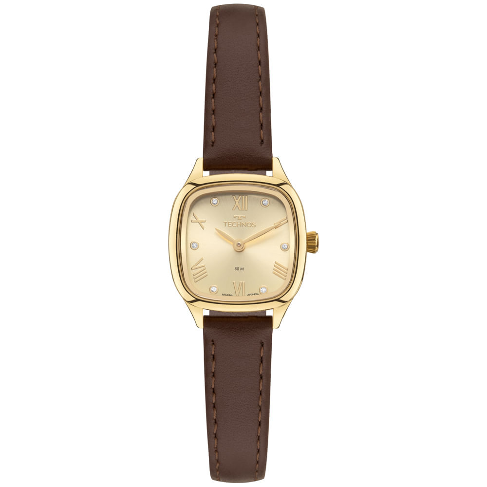 Relógio Technos Feminino Mini Dourado - 2025LVI/0X