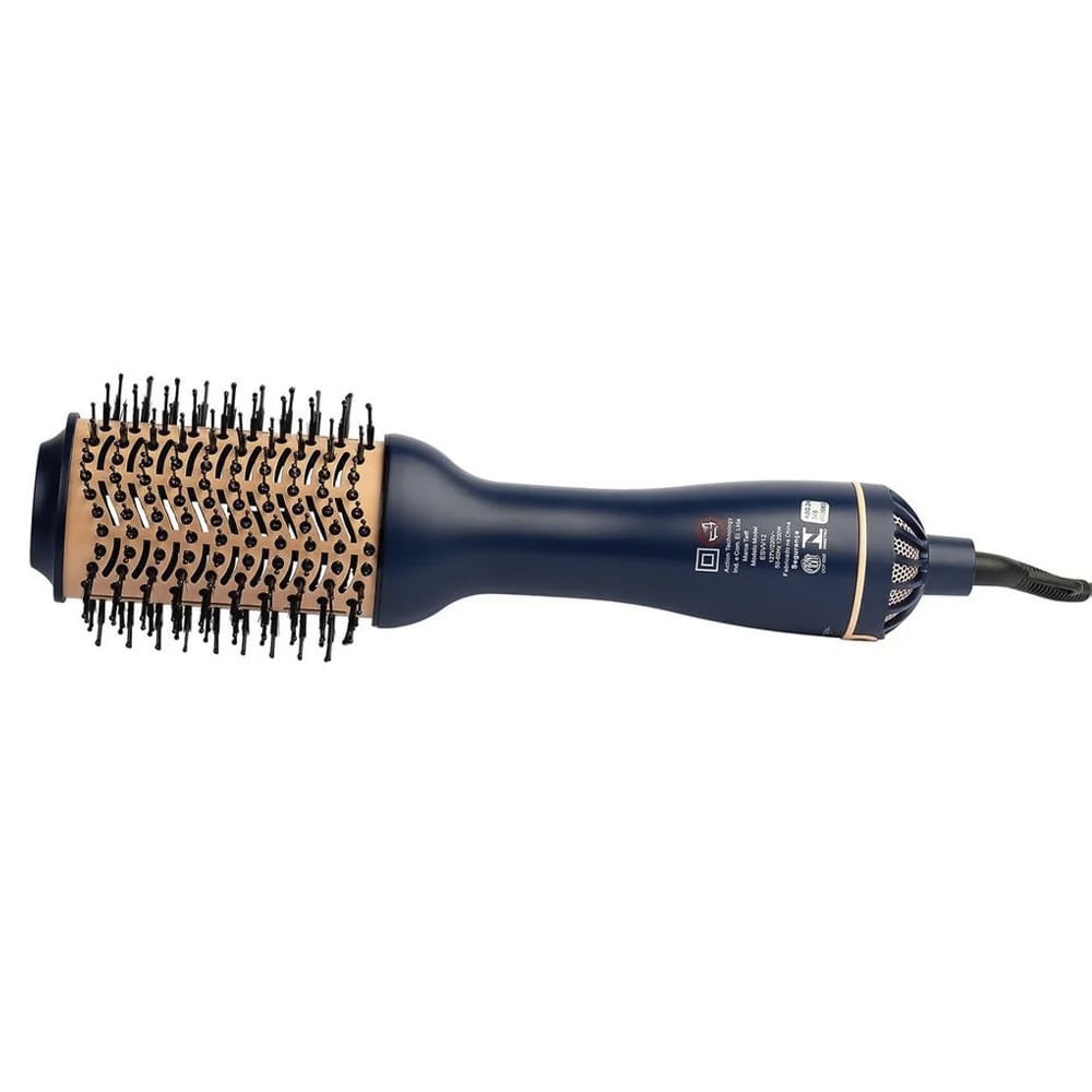 Escova Elétrica Secadora Taiff Gloss Blue 1200W Bivolt