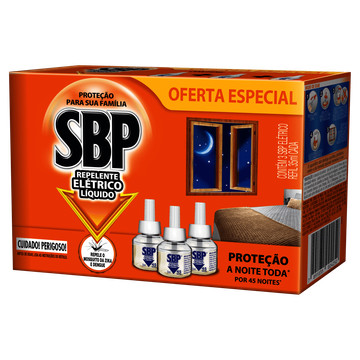 SBP Elétrico Repelente Líquido
