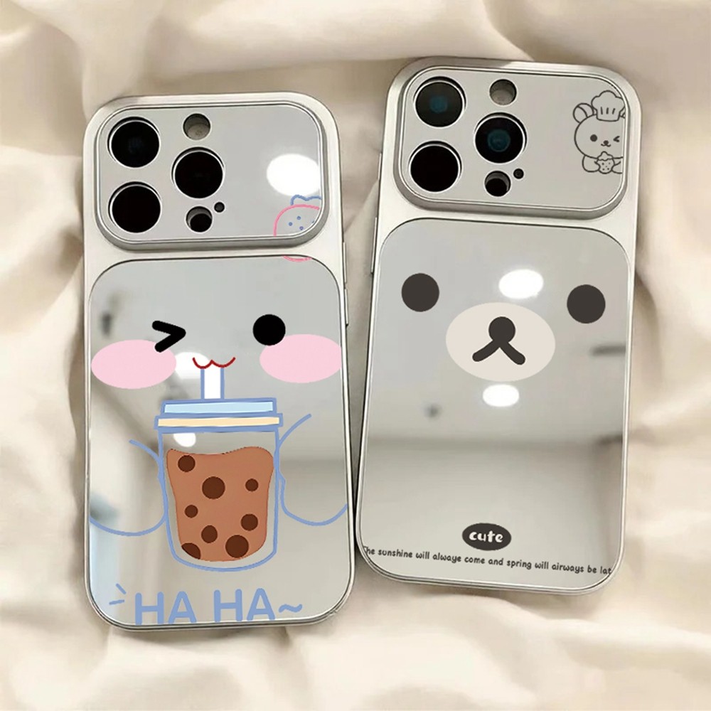 Capa De Telefone Espelhada De Maquiagem Para Samsung Galaxy S26 S25 S24 S23 S22 S21 Plus Ultra S25 FE S24 S23 S21 S20 Ro
