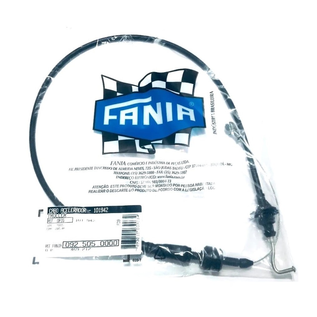 Cabo do Acelerador Troller T4 2.8 2002/2006 Mwm Fania 92505