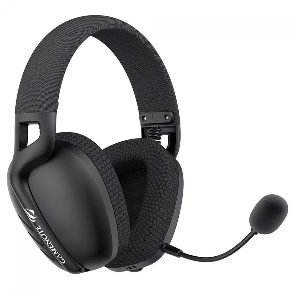 Headset Gamer Havit Quad-Mode Fuxi-H6, Wireless, Bluetooth, USB, 3.5mm, Drivers de 40mm, Preto, FUXI H6-BLK