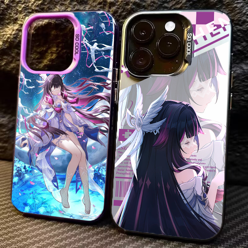 Capa De Telefone De Personagem Genshin Impact Para Samsung A57 5G A56 A55 A17 A07 A37 A27 A16 A06 A52 A15 A54 A73 A32 A5