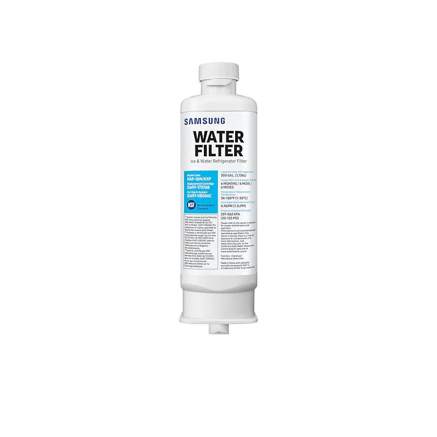 Filtro de Água para Geladeira Samsung Side By Side Interno