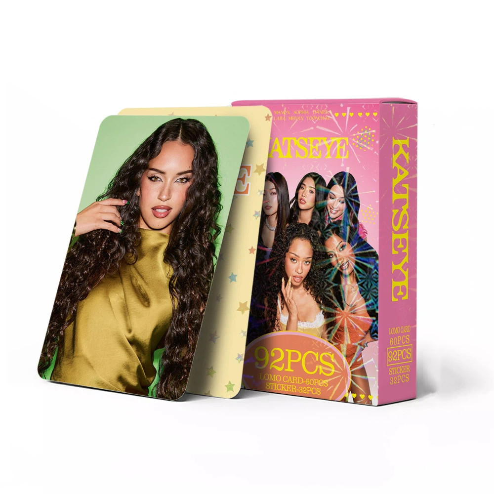 92 Peças/Caixa KATSEYE Photocards KPOP LOMO Card FFQW