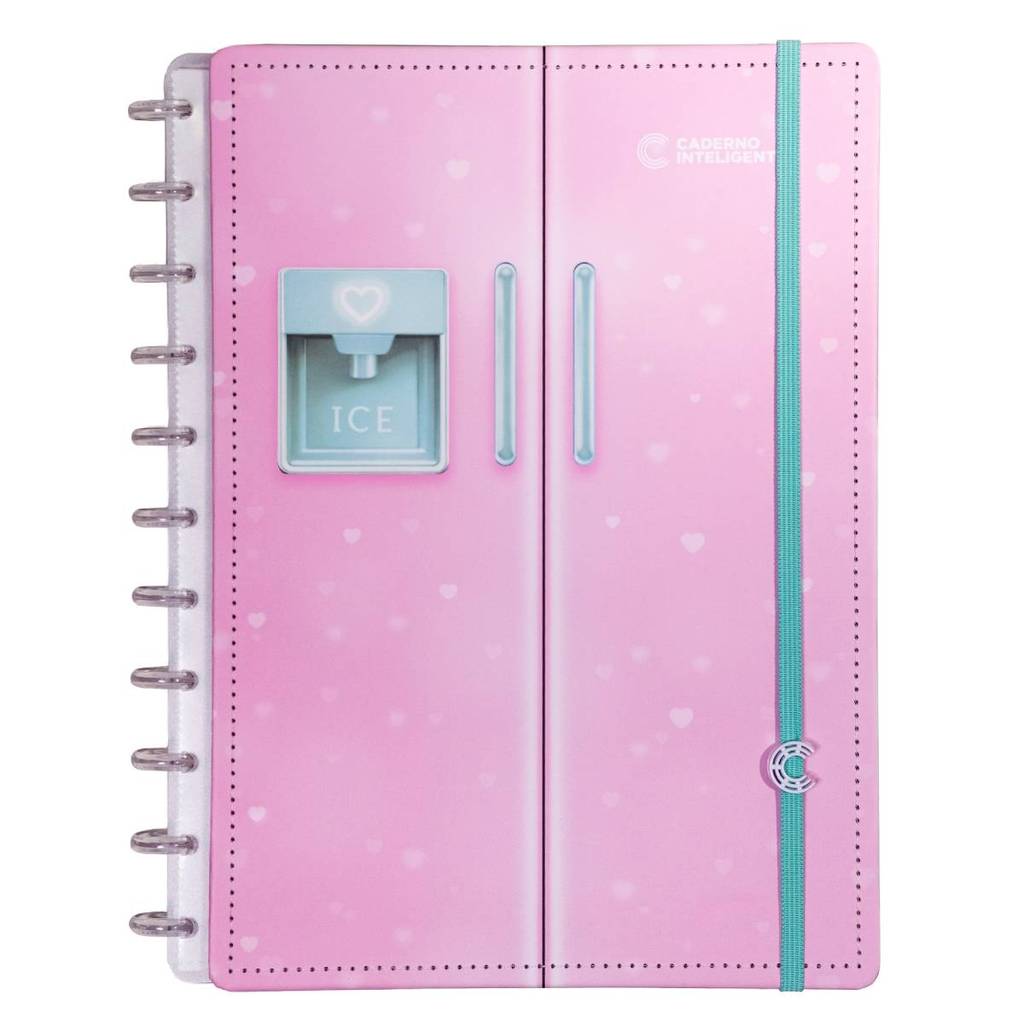 Caderno inteligente grande Pink Cooler CIGD4435