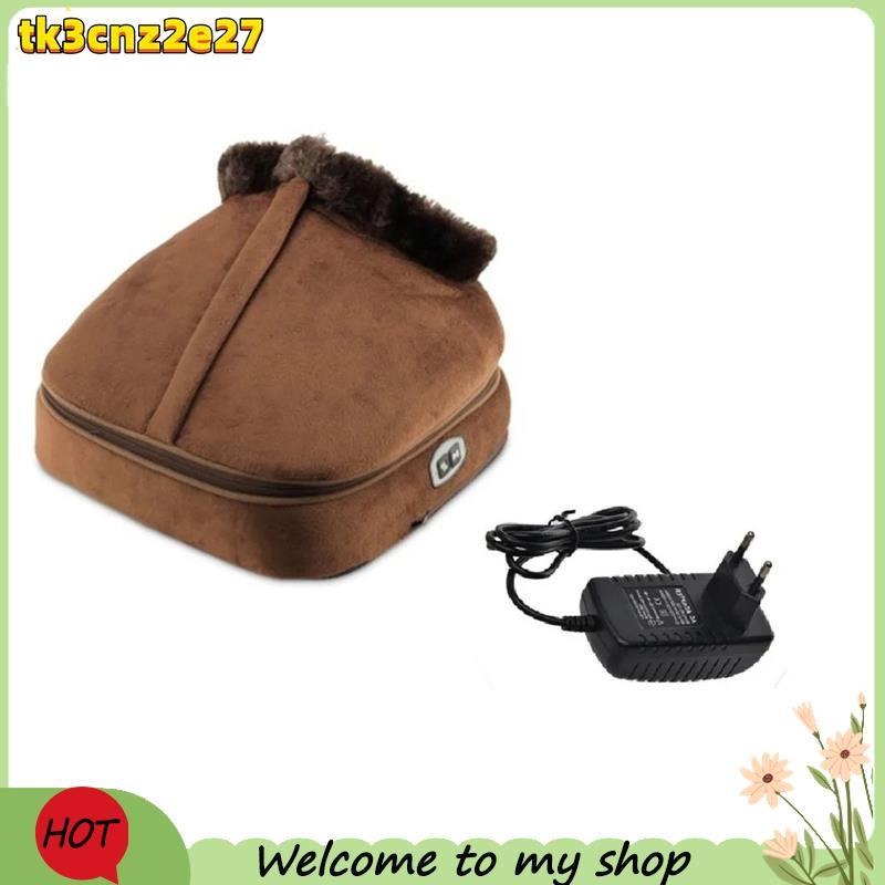 Massageador De Pés Elétrico Botas De Massagem Aquecidas Aquecedor Inverno Alta Superior Interior Casa Plugue Da Ue Aquec