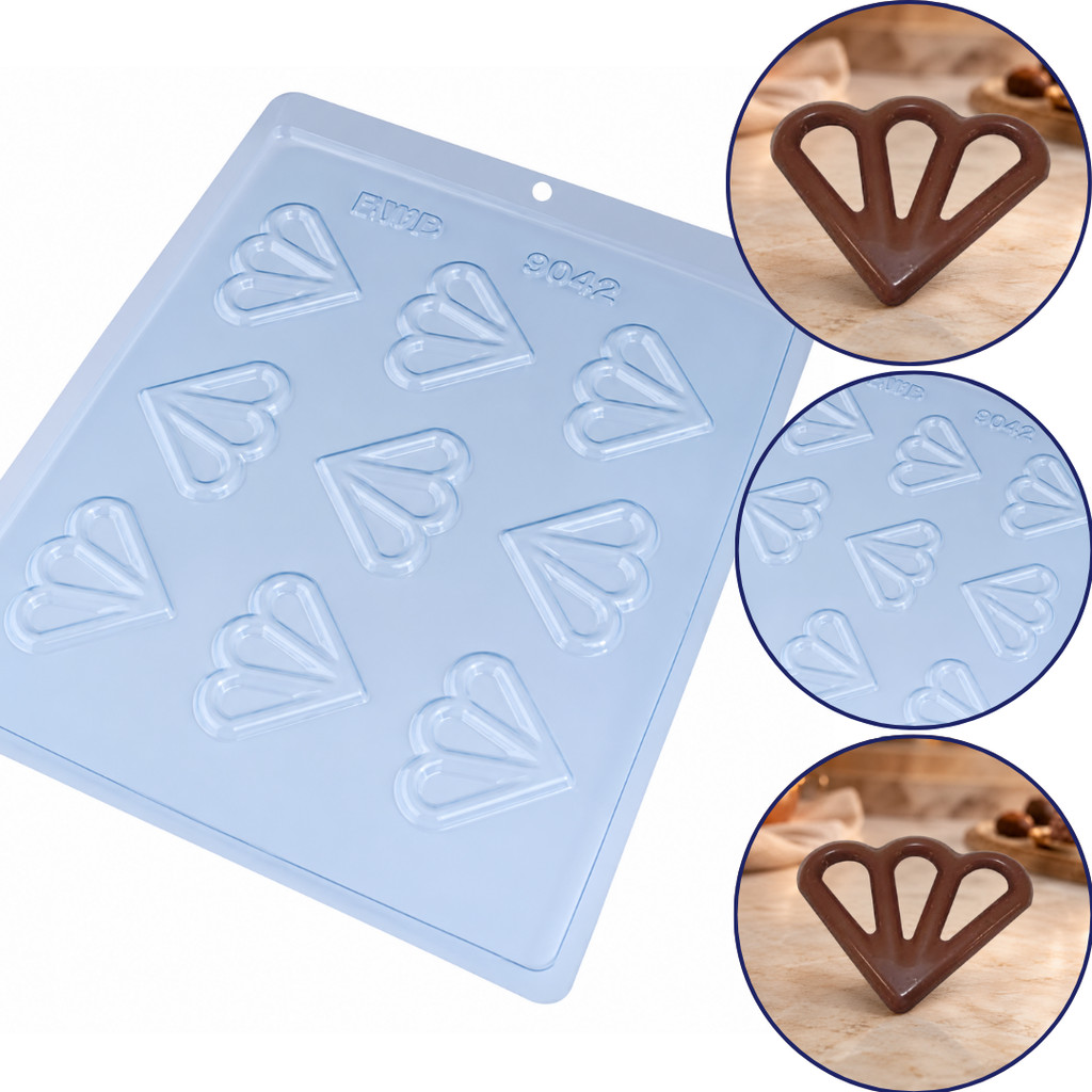 Forma BWB acetato simples Arabesco 9042 (CHOCO)