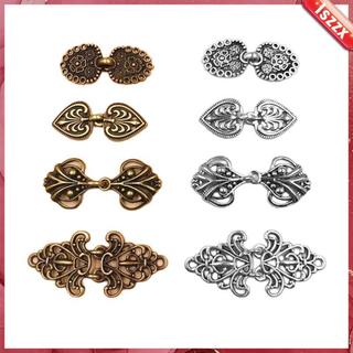 [Lszzx] Conjunto De 4 Clipes De Cardigã Vintage Com Design Floral Para Suéteres E Xales